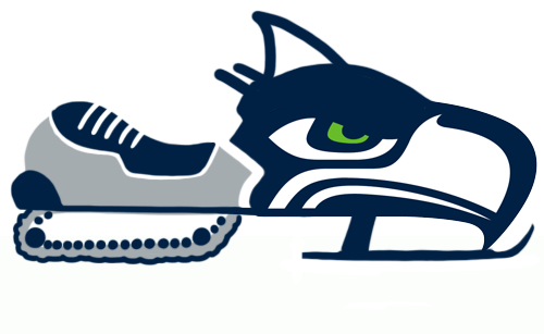 Seattle Seahawks Canadian Logos iron on transfers